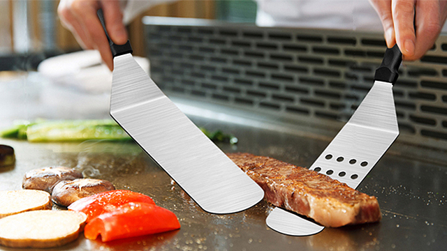 how to sharpen a griddle spatula