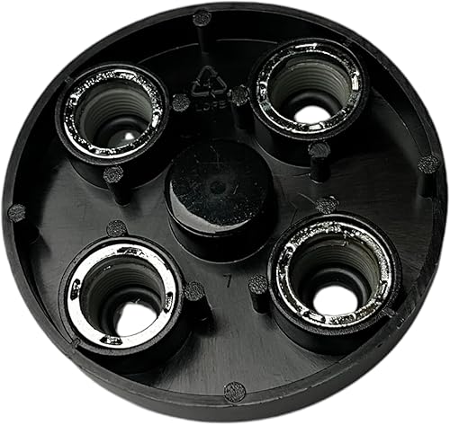 Miniatura 5 de Auténtico capuchón de Válvula para Mercedes Benz Estilo negro, B66472002 (Set de 4)