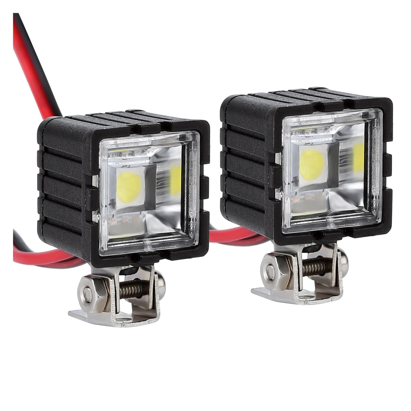 Focos solares LED DELURA luces para rutas nocturnas de coches RC crawler 1/10
