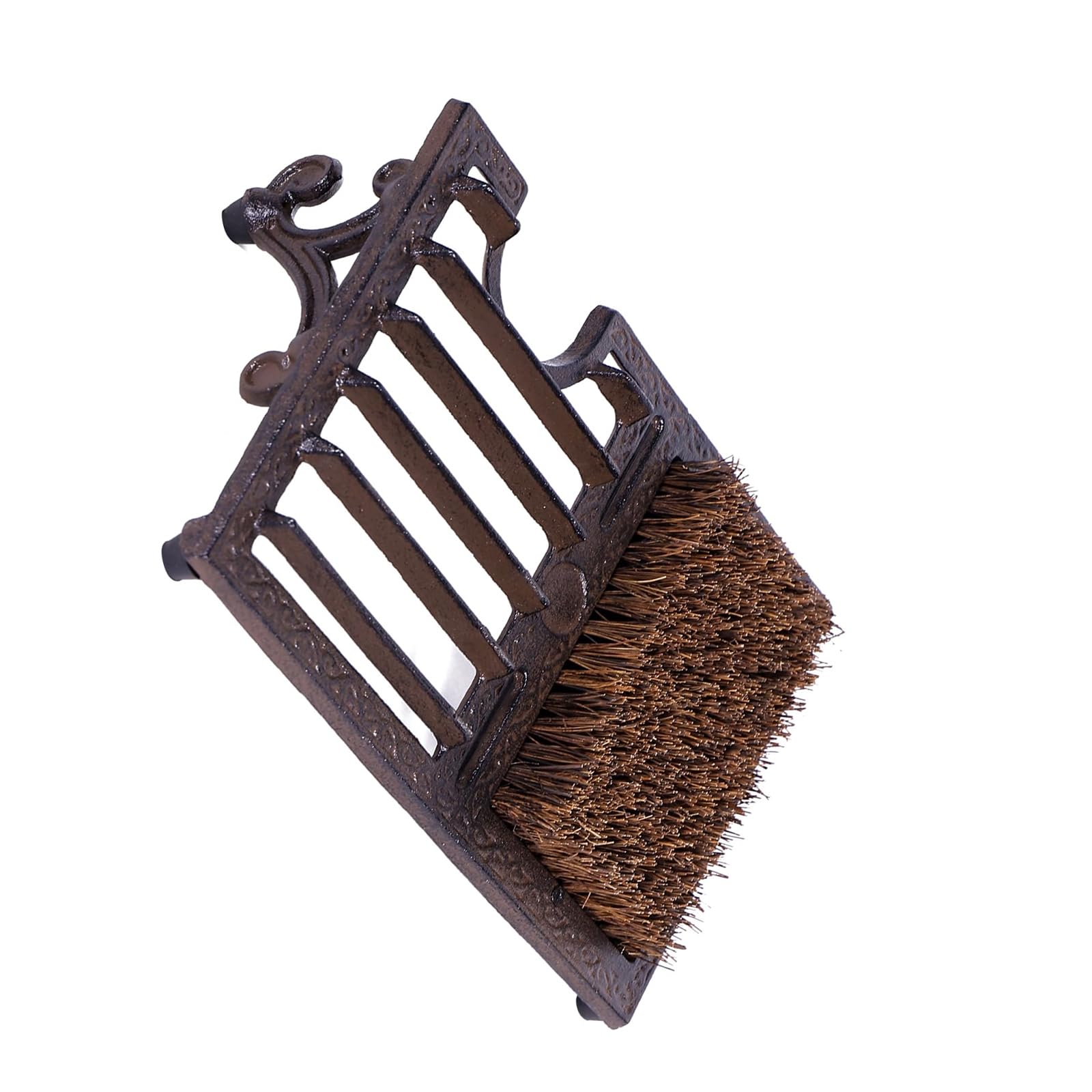 Oxxggkao Cast Iron Shoe Scraper Boot Brush Scraper with NonSlip Base for Families High Traffics Area Shoe Mud Traditional Boot Brush