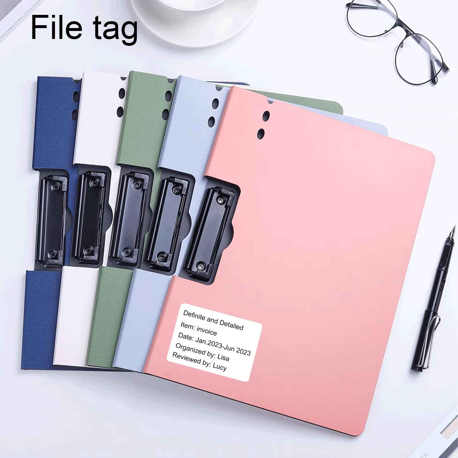 Etiquetas térmicas M110, etiquetas adhesivas térmicas de 1.57 x 1.18 pulgadas, 460 piezas de papel de etiqueta, etiqueta autoadhesiva cuadrada multiusos compatible con etiquetas de dirección M110/M221