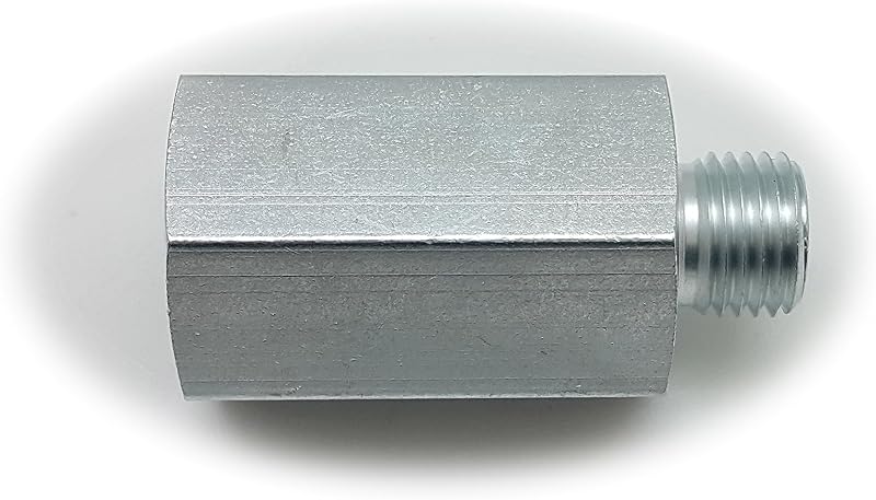 Adaptador de conversão para mangueira Autobahn88 em aço anticorrosivo M14 x 1,5 fêmea para M14 x 1,5 macho – 1 unidade