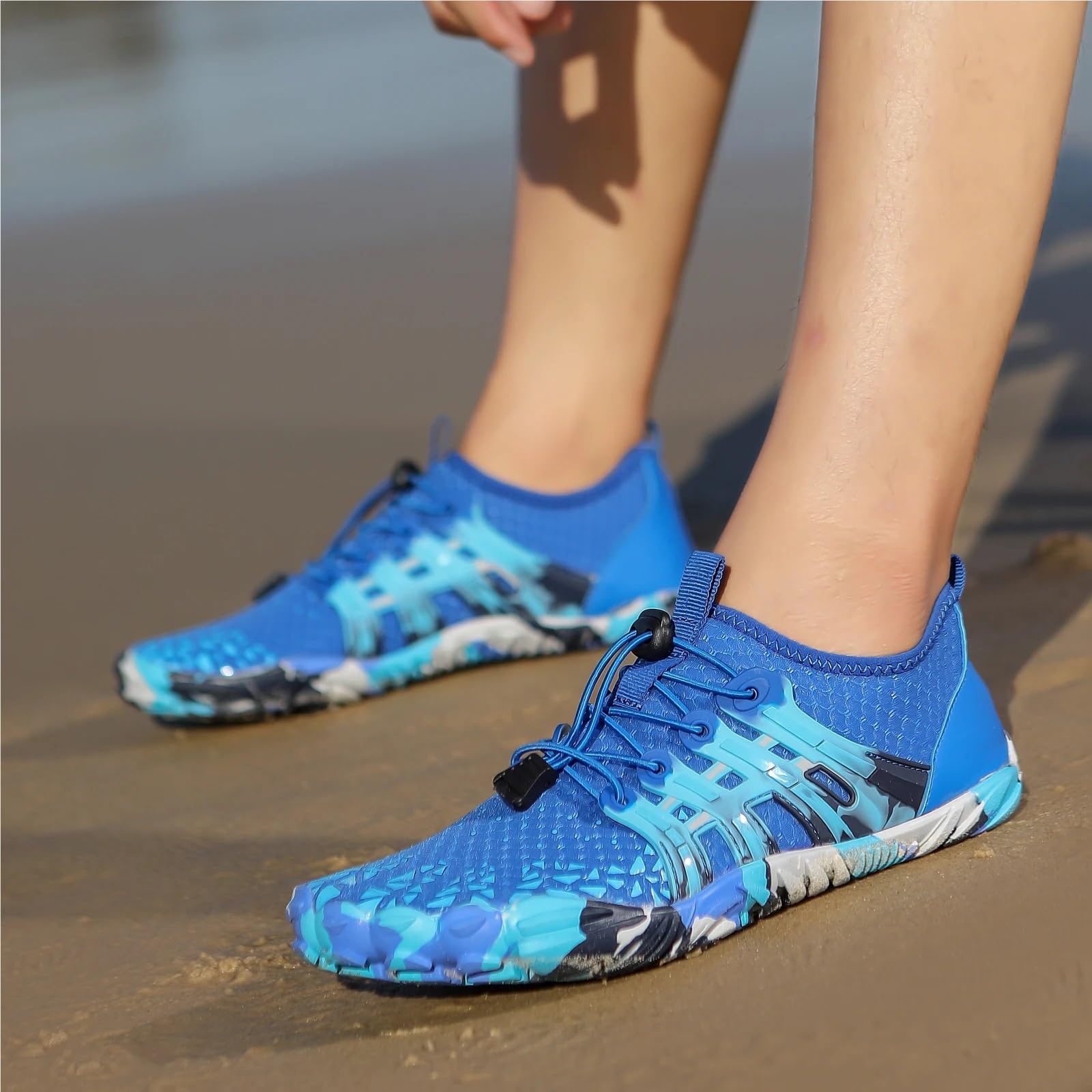 Zapatos De Agua Zapatos de natación acuáticos for mujer, zapatos descalzos de playa de secado rápido, zapatos ligeros antideslizantes for senderismo acuático, zapatos de natación acuáticos Para Surfea
