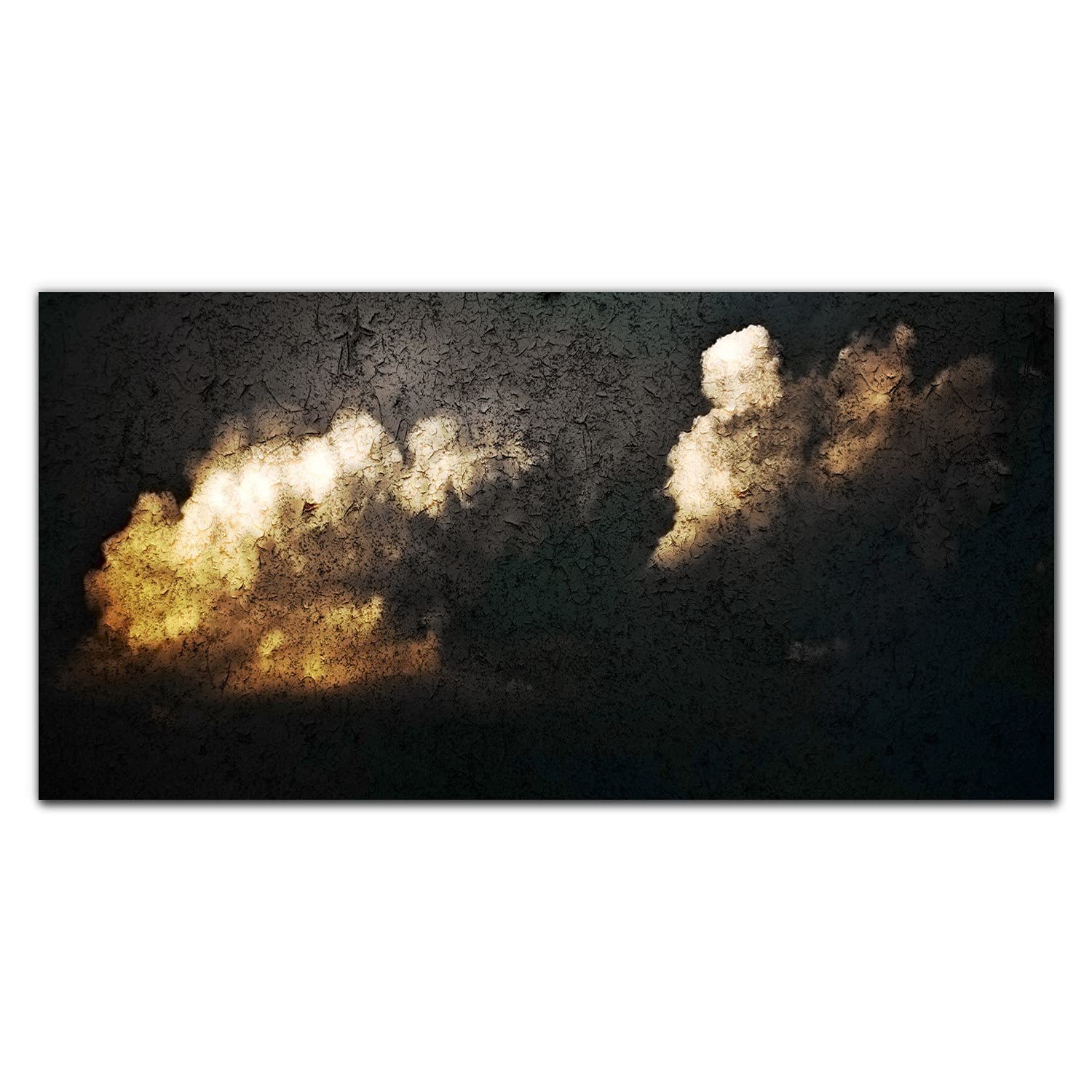 Dosseret en verre trempé design nuages pour sublimer votre plan de travail