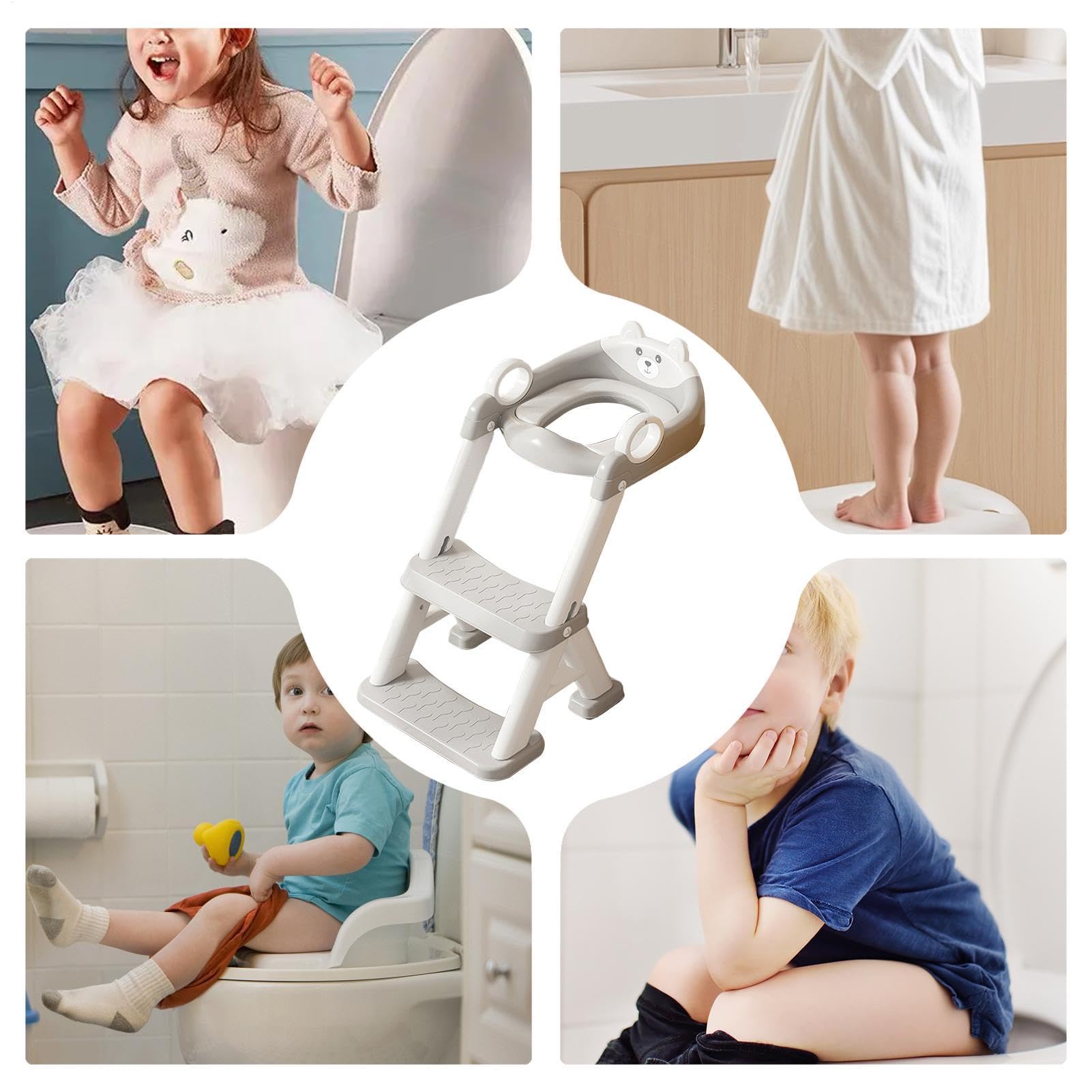 Sedile vasino per bagno per bagno, sedile del bambino per il water WC di | Allenatore per bambini non slip strumenti per