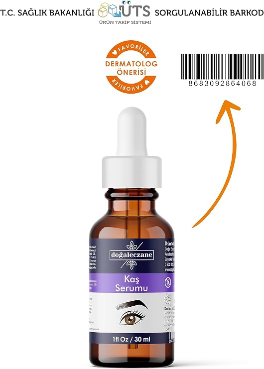 doğal eczane Kaş kontürü & Microblading silme Kaş Serumu 30 ml