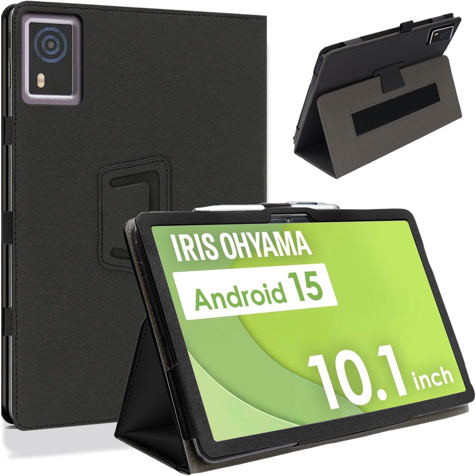 Amazon.co.jp: HEFENGKU 見開き型保護カバー For LUCA TA10E1W63 専用