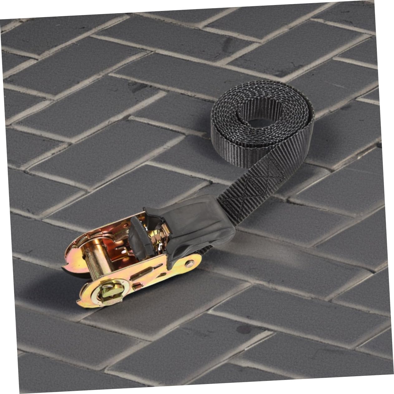 4pcs Heavy Duty Ratchet Straps Secure Tie Down Straps for Motorcycles Trailers and Kayaks Cargo Fastening Ratchet Tensioner