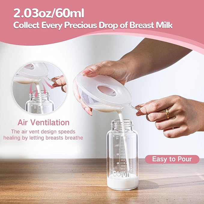 Recolector de Leche Materna Reutilizable, 2 unidades miniatura 5