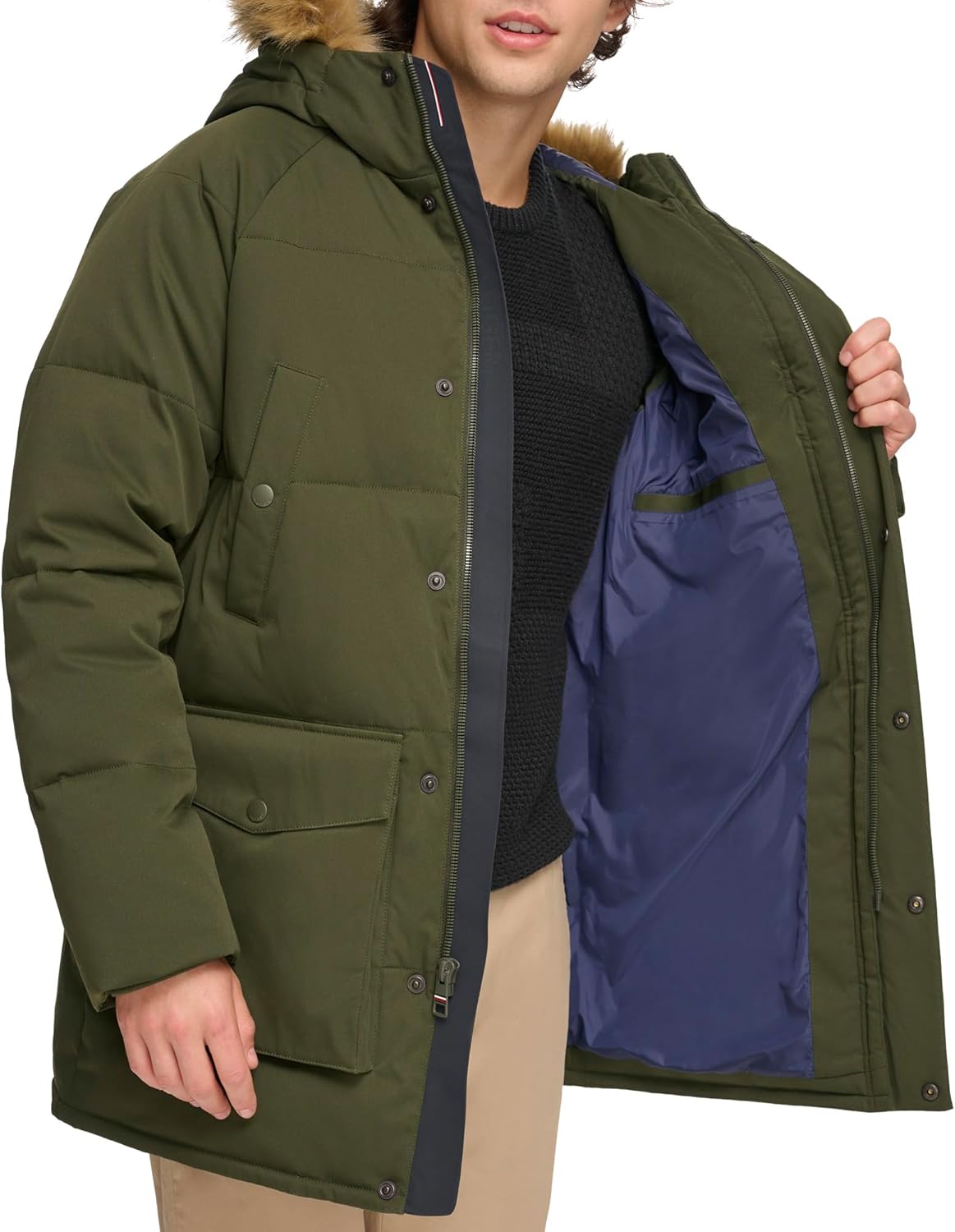 Tommy Hilfiger Men's Arctic Cloth Heavyweight Performance Parka - Image 6