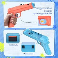 FASTSNAIL Nintendo Switch 2 Lövöldözős Pisztoly Griff Joycon Kék Narancssárga 2