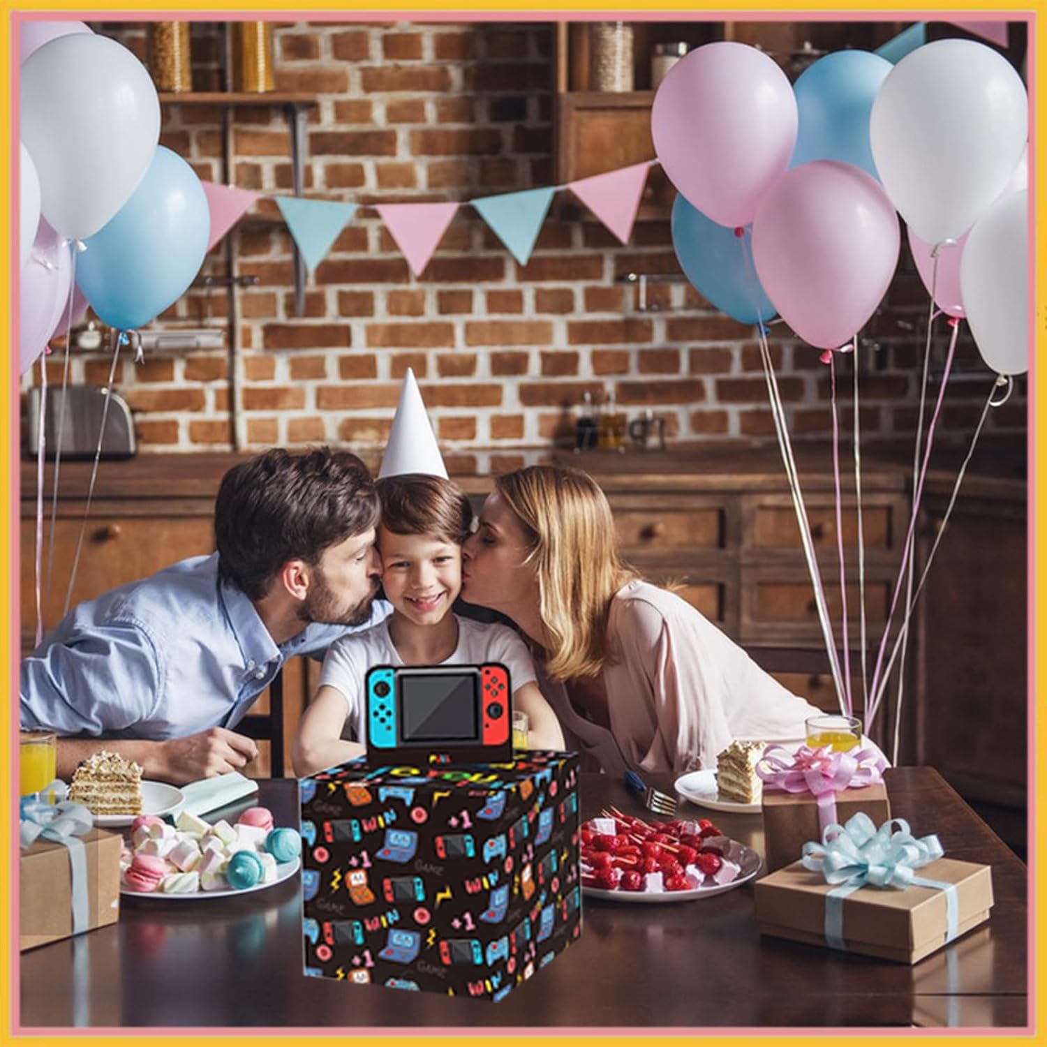 Rxwstt Game Money Box for Cash Gift, Money Roll Gift Box for Love Pull Out Kit with Cards Money as Money Bouquet, Surprise Game Money Pull Box Explosion for All Age Group with Instruction Book - Image 4