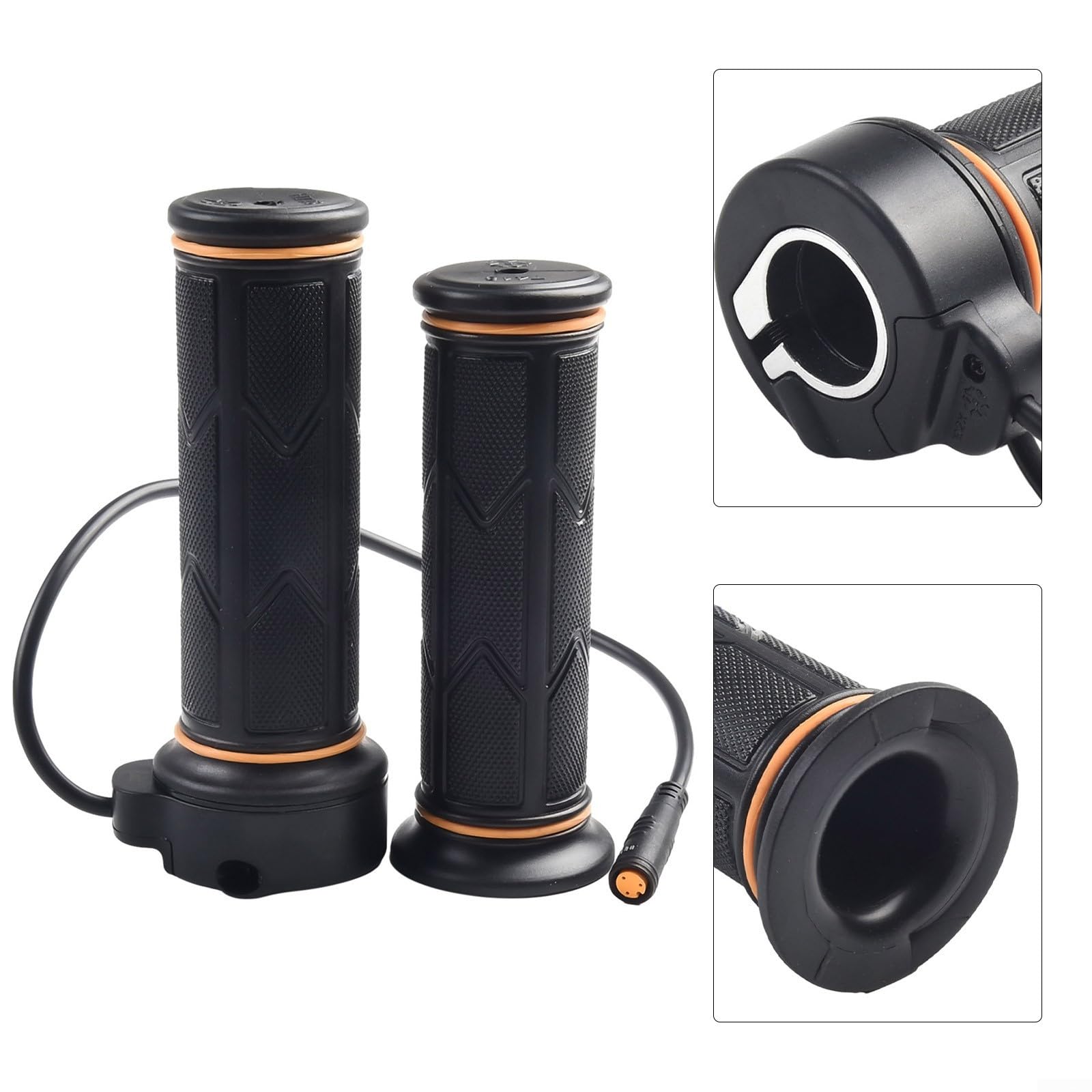 Poignée d'accélérateur de vélo, 12 V-72 V pour vélo électrique, 192 x, poignées d'accélérateur pour moteur central pour Bafang BBS01 02 HD Accessoires