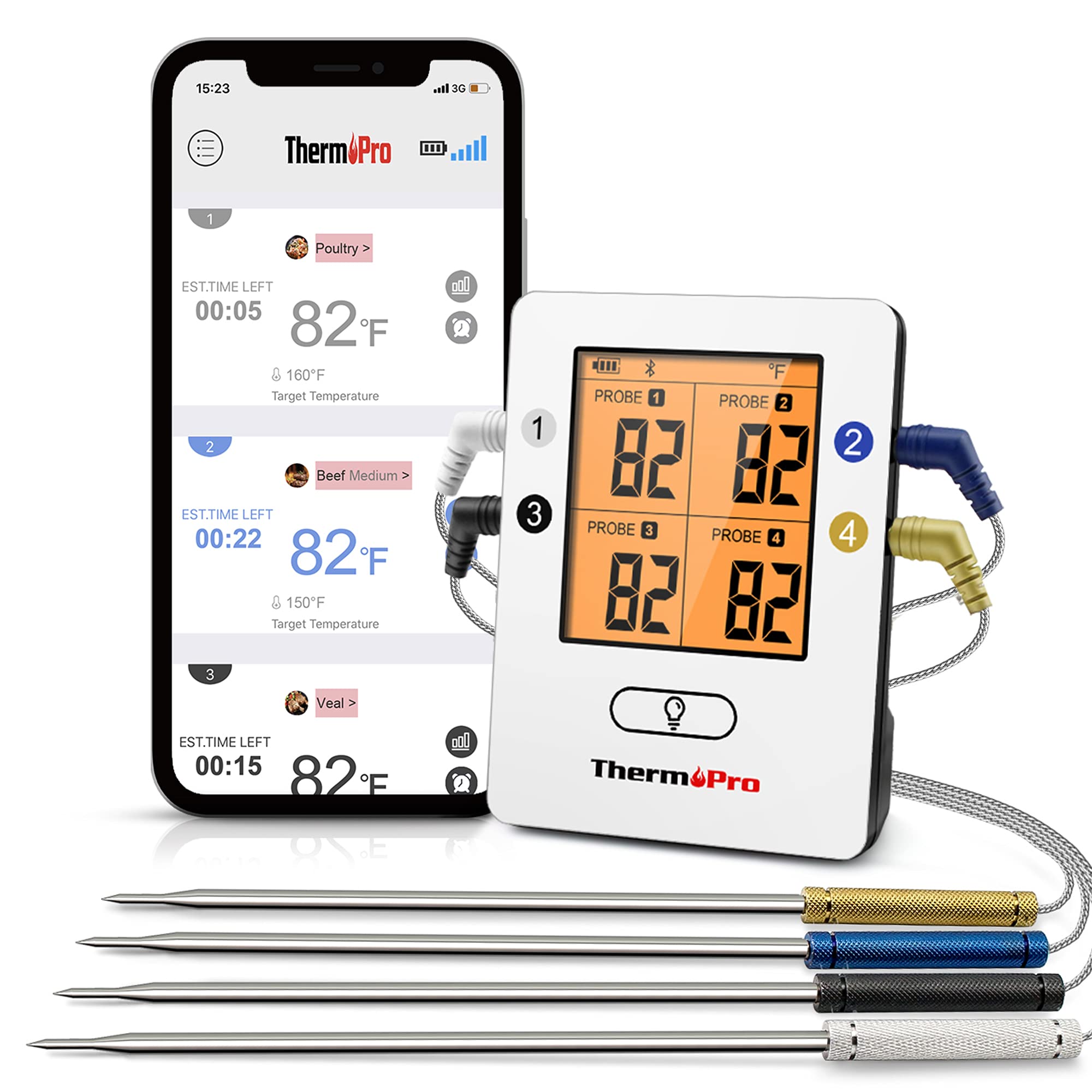thermopro tp20 bluetooth digital thermometer
