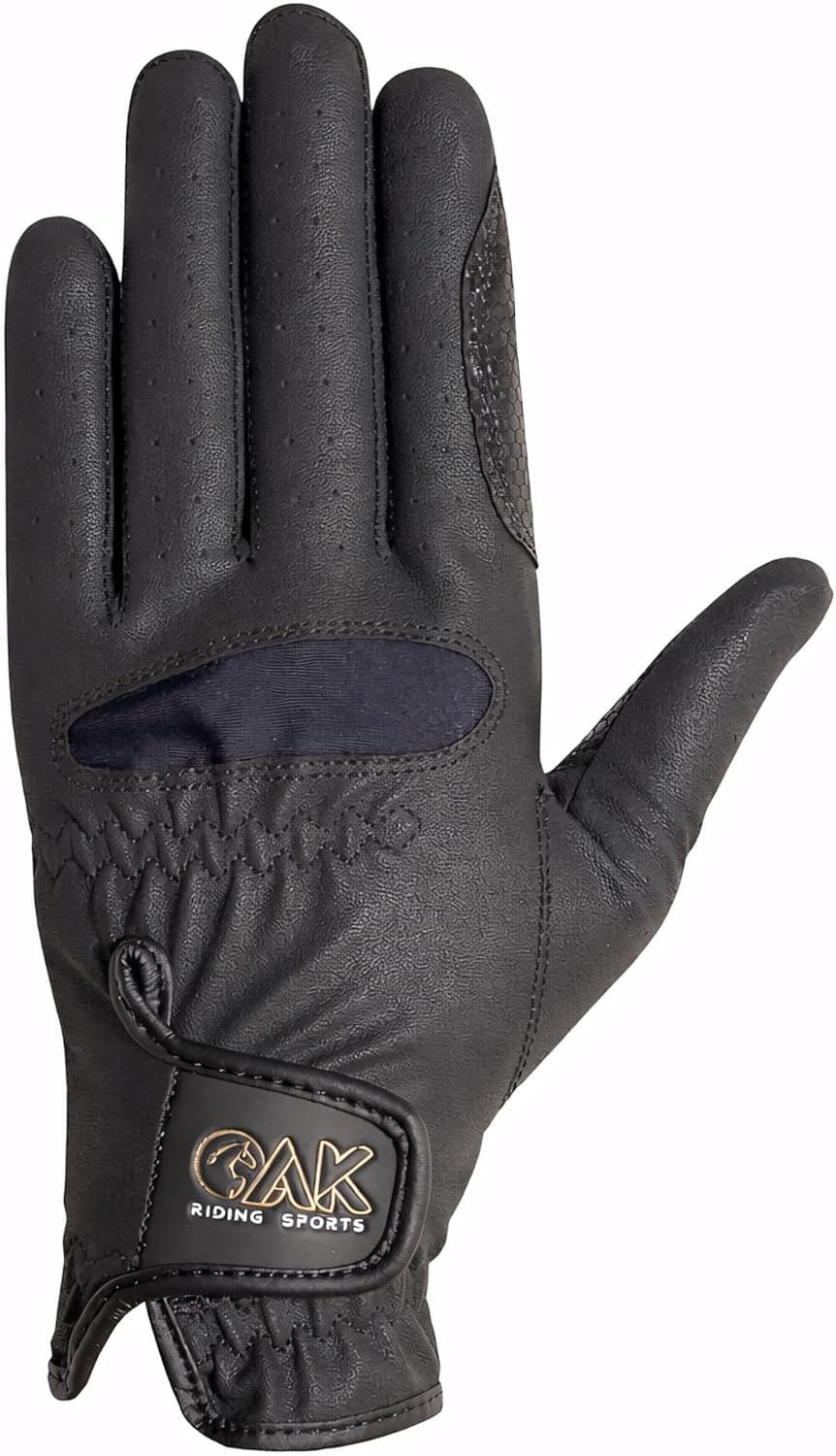 AK Horse Riding Gloves with Super Grip – Unisex Equestrian Gloves for All Seasons, Breathable Non-Slip Riding Gloves for Men & Women – Durable Performance Gear AKRS-5028