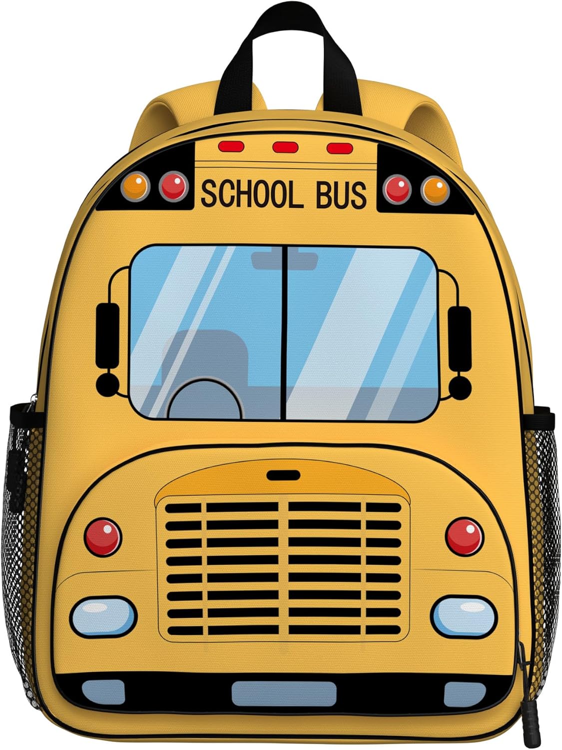 School Bus Toddler Backpack for Little Kids Water Resistance Kindergarten Preschool Bags Children Schoolbag Cute 3D Cartoon Backpacks Gifts for baby Boys Girls