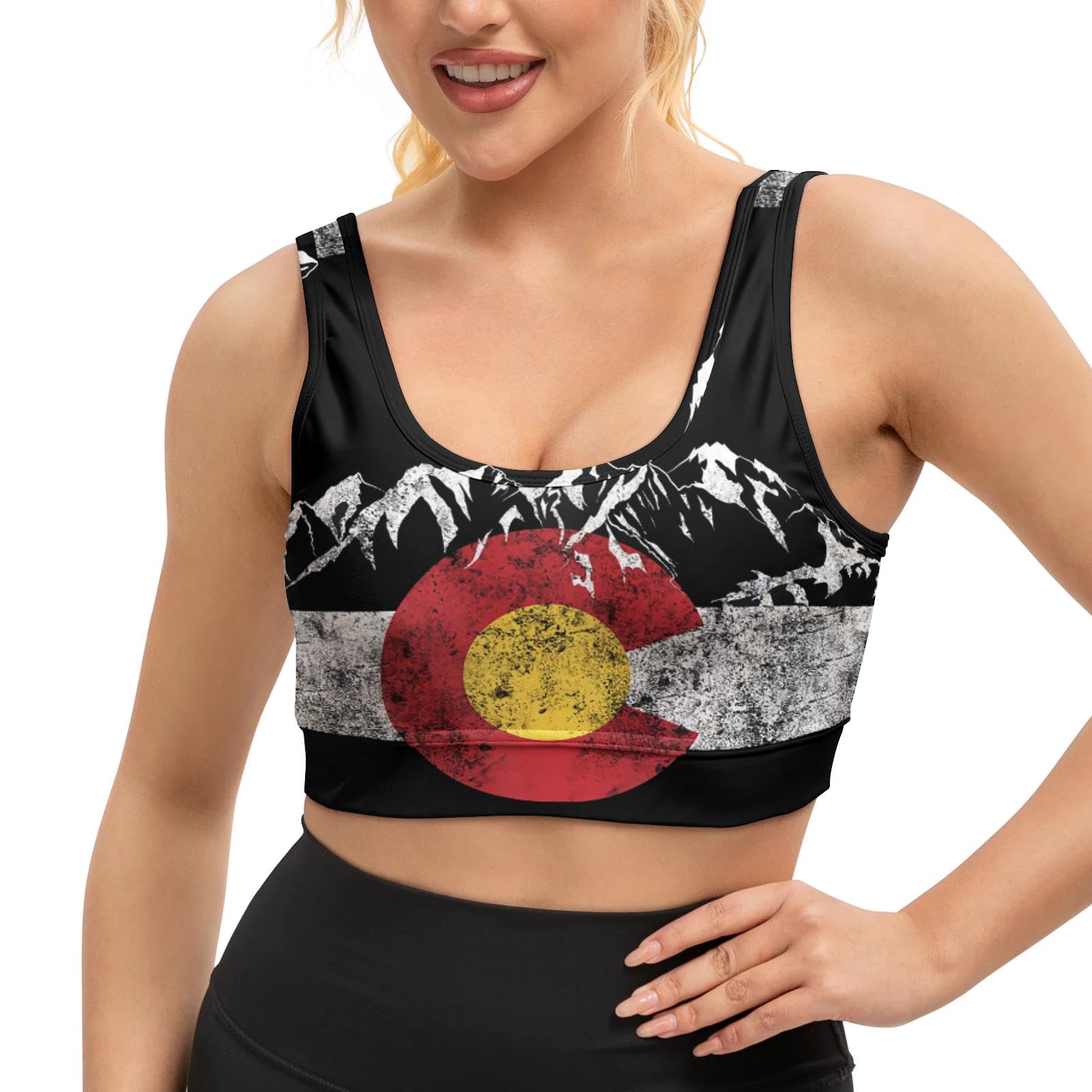 Yoga top Women's Cheerleading Uniform Gym Outfit Running Crop Tops Yoga Shirts Casual Tank Top