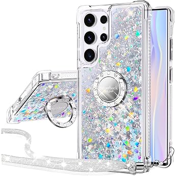 Silverback Case for Samsung Galaxy S25 Ultra Glitter Mobile Phone Case