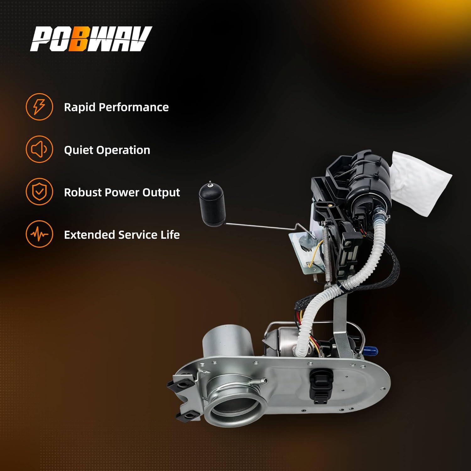 75126-02C Fuel Pump Assembly Compatible with 2002-2005 Harley-Davidson Electra Glide Models, Road Glide, Road King, Ultra Classic EFI