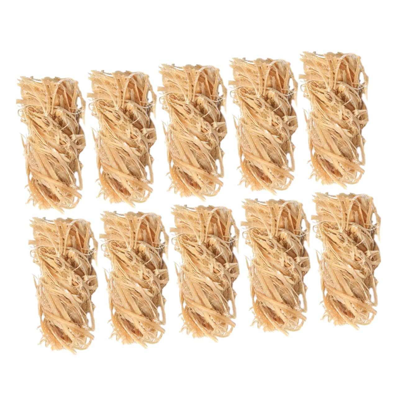 VANZACK 12pcs Fire Starter Rod Outdoor Campfire Camping Fire Starter Natural Fire Grill Sticks Barbecue Firelighters Camping Fire Accessories Safe Firelighters Wax Wood Silk