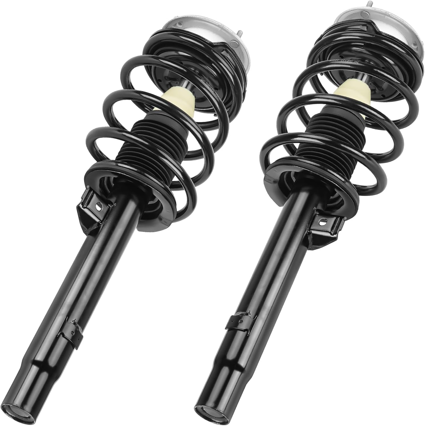 Front Complete Coil Spring Strut Assembly Shock Absorber Compatible with BMW 330i 330Ci 325Ci 320i 2001-2005, for BMW 323Ci 328Ci 323i 328i 2000, Pair of Strut Shock Absorber Replace for 171581 171582