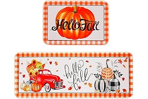 Autumn-Themed Floor Covering: Fall Kitchen Mats to Spruce Up Your Home