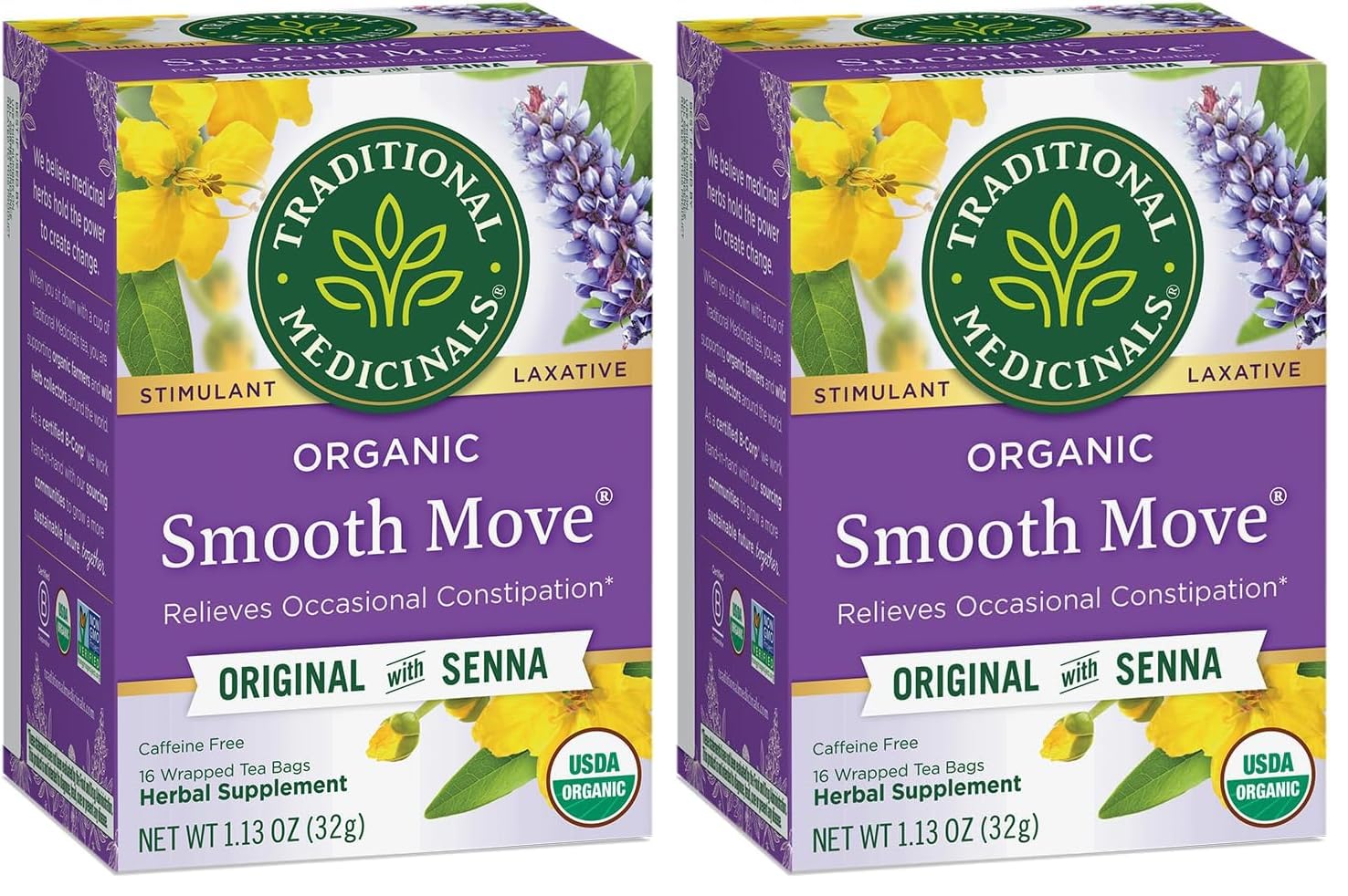 Traditional Blends Tea’s-Smooth Move...