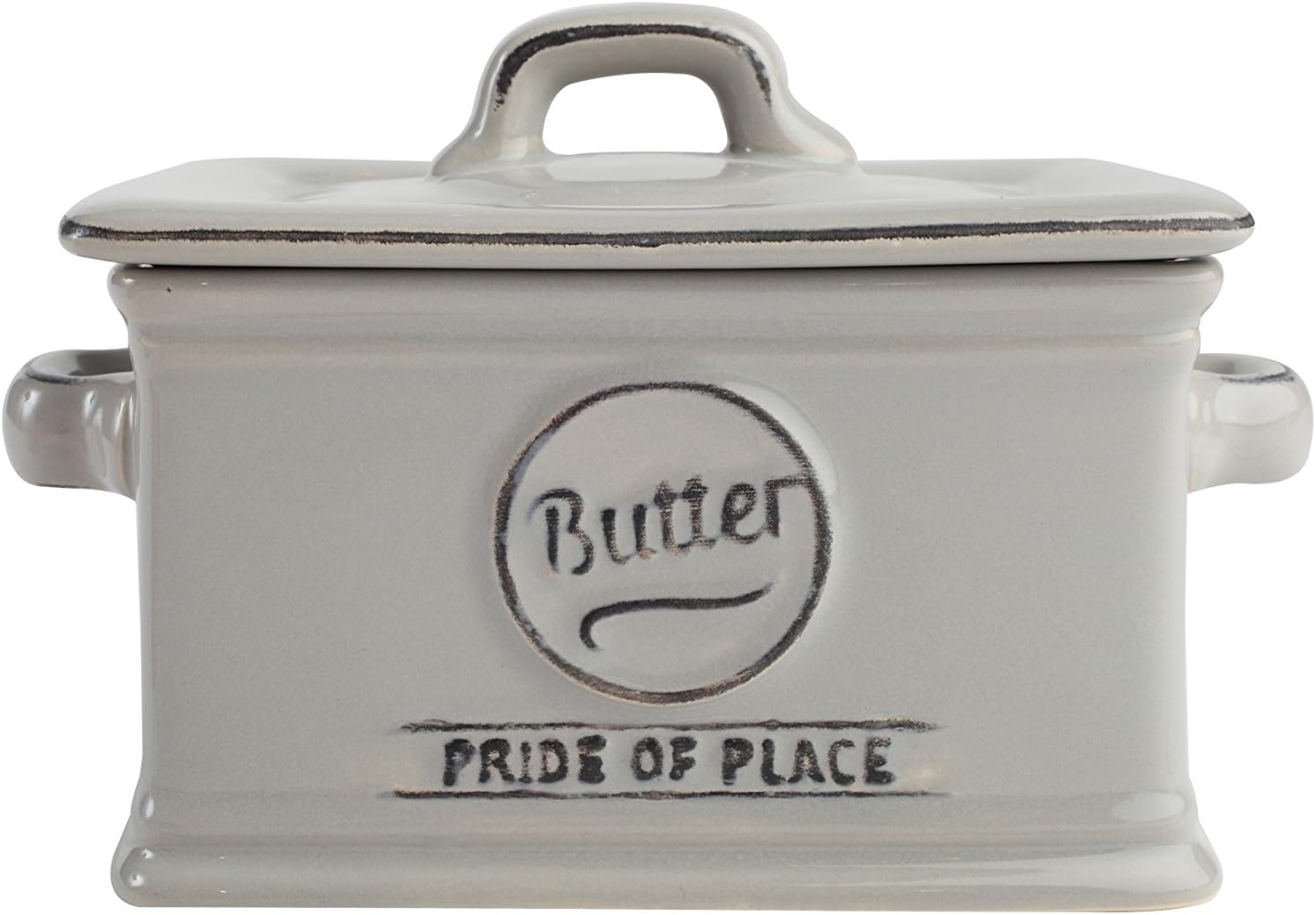 TG Pride of Place Butter Dish in Cool Grey 18094 Amazon.co.uk Home