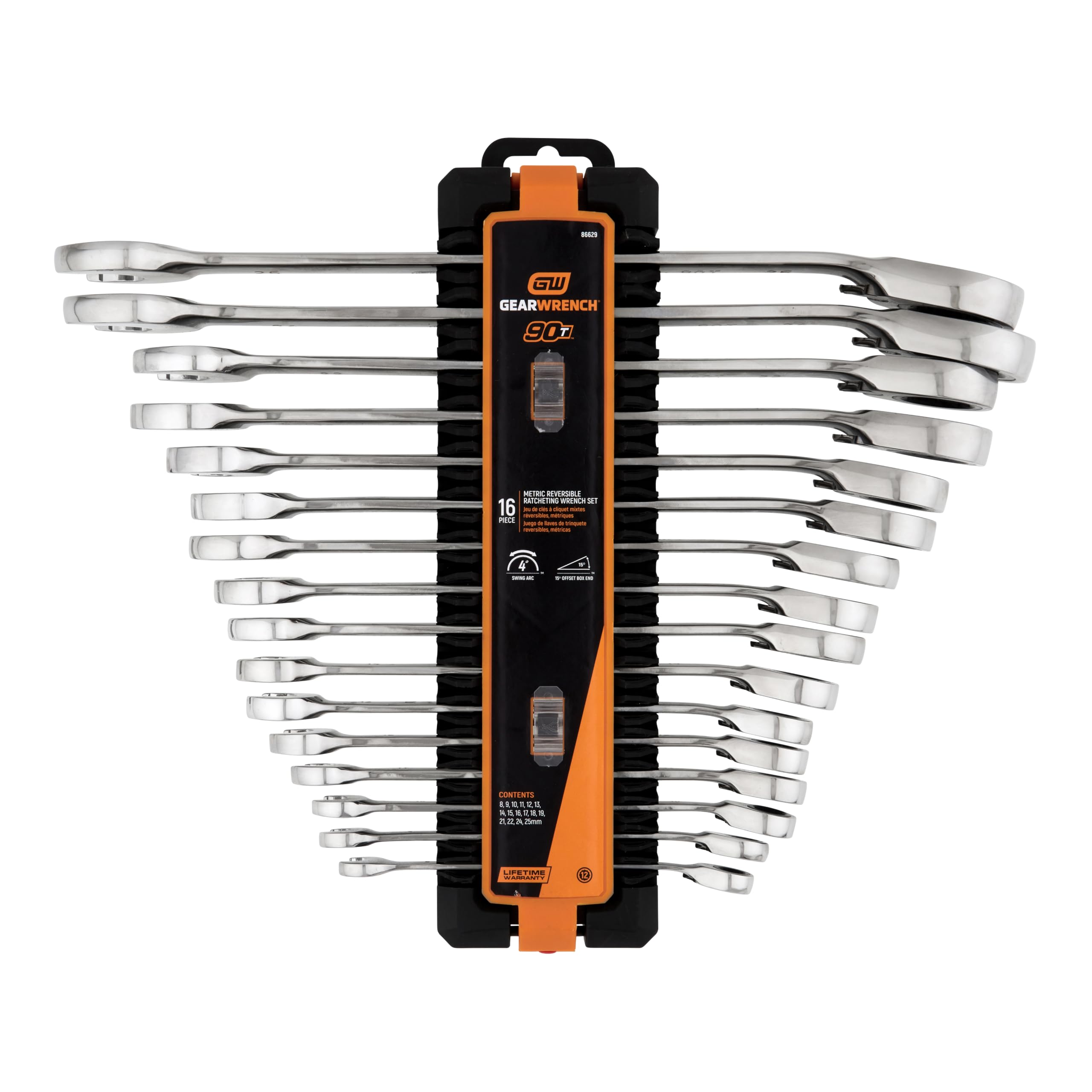 Amazon.com: GEARWRENCH 16 Piece 90-Tooth 12 Point Metric