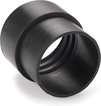Woodriver Dust Connection 2-1/2" Flexible Hose End Cuff Fitting For Dust Collection System