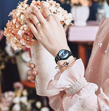 定番人気 Fashion Jewelry Women S Wrist Watches Ladies Elegant Starry Sky Stainless Steel Watches Luxury Bracelet Gifts Watches For Wome 通販限定 Wjelaser Com