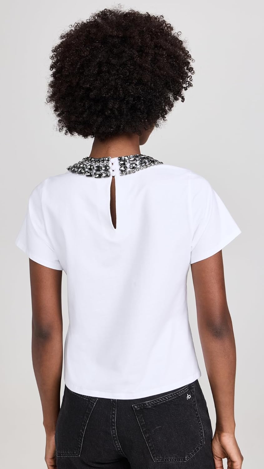 Cinq à Sept Women's Chunky Necklace Brooklyn Tee - Image 3