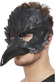 Raven Mask, Halloween Fancy Dress Accessory, Halloween Fancy Dress Accessories Dress Up Masks - Buy now