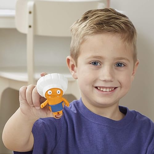 Miniatura 4 de Uglydolls Disguise - Juguete de salario de chef inteligente, figura y accesorios (el color del sombrero puede variar)