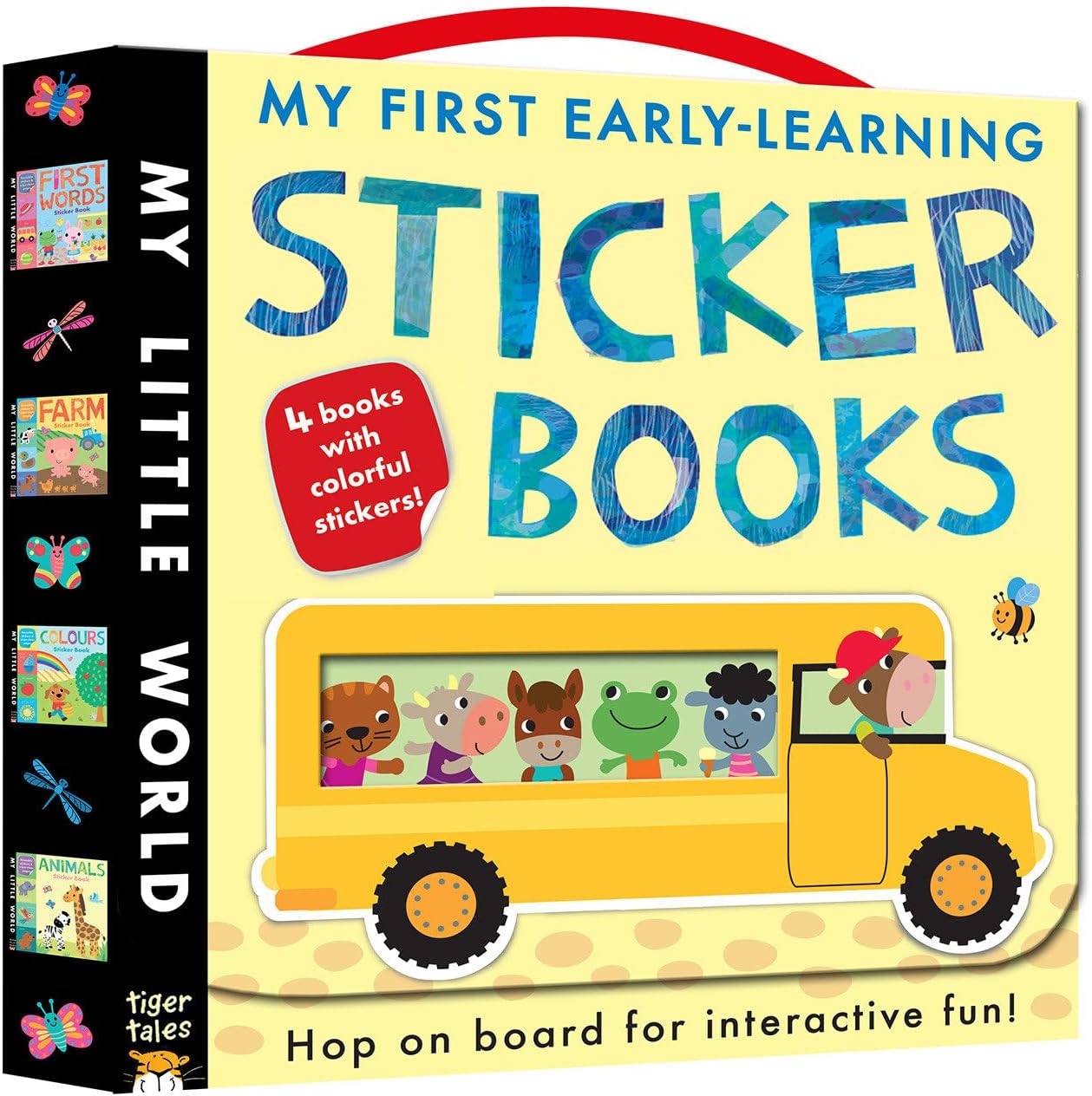 My First Early-Learning Sticker Books Boxed Set: 4 Books with Colorful Stickers! (My Little World)