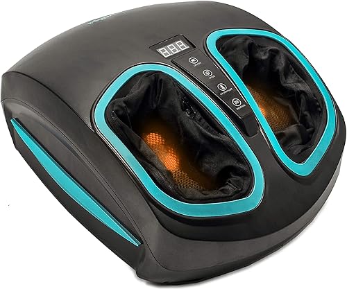 Miniatura 1 de InvoSpa Shiatsu Foot Massager Machine with Heat - Electric Deep Kneading Heated Foot Massage