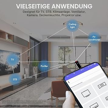 Cyberplex Hacking-Gerät Microlord Mini-Hacking-Gerät Cyberplex-Hacking-Werkzeug Microlord-Hacking-Gerät Cyberplex-Fernbedienung Cyberplex-Hacking-Gerät für Android und Handy (Micro-Schwarz)