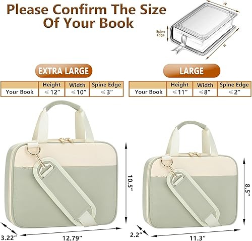 Miniatura 2 de Fundas para la Biblia para mujer, funda de transporte de Biblia de tamaño extragrande, bolsa para la Biblia de la iglesia, regalos perfectos para