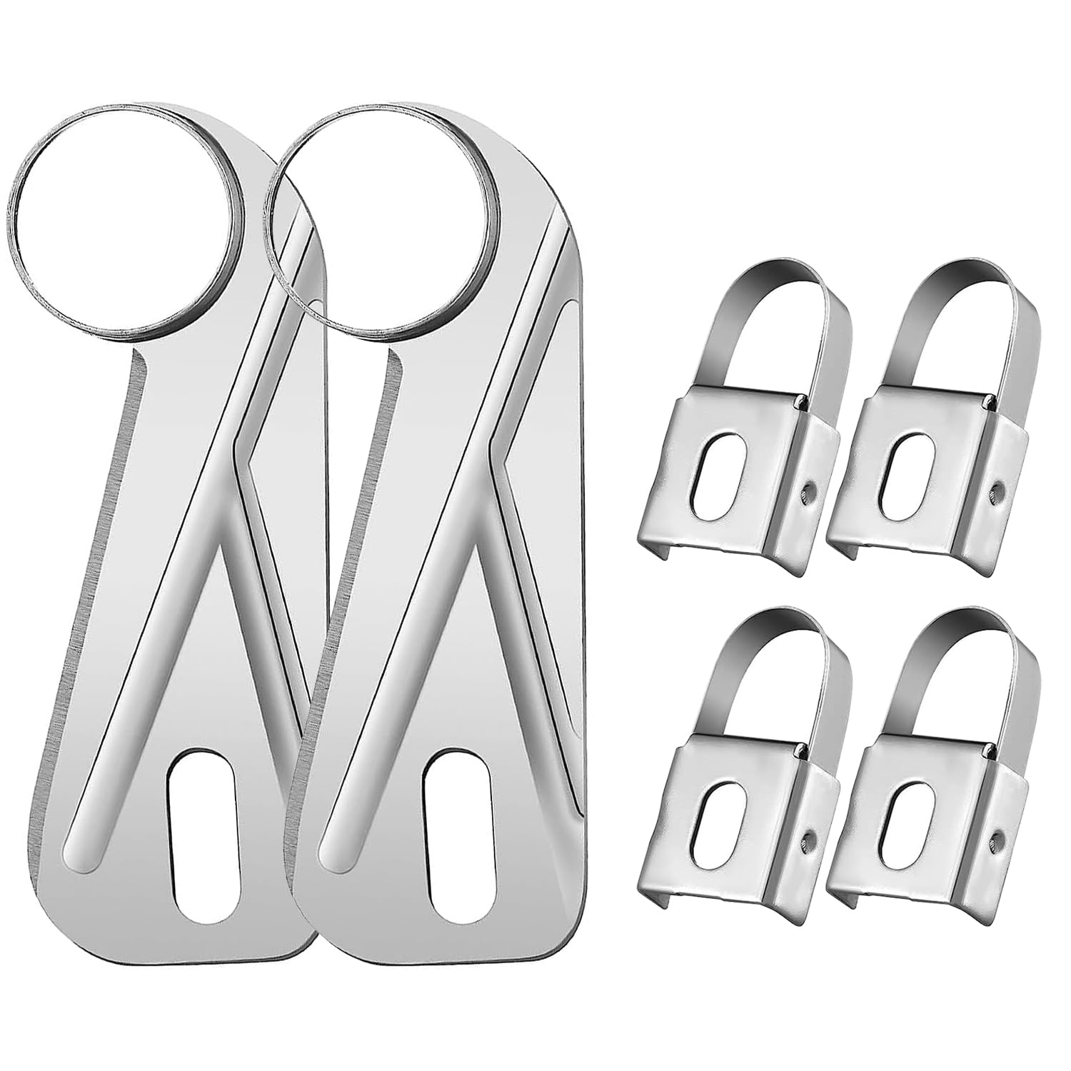 Universal Replacement Blades for Apple Peelers Coring and Slicing Blade Peeling Knife Stainless Steel Blades Replacement Peeling Blades -Six Pcs