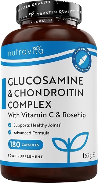 Nutravita Glucosamina Condroitina 180 Cápsulas