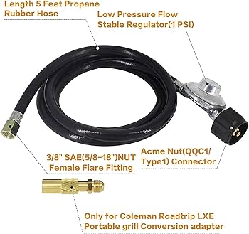 Amazon.co.jp: コールマンロードトリップグリル用5フィートプロパン