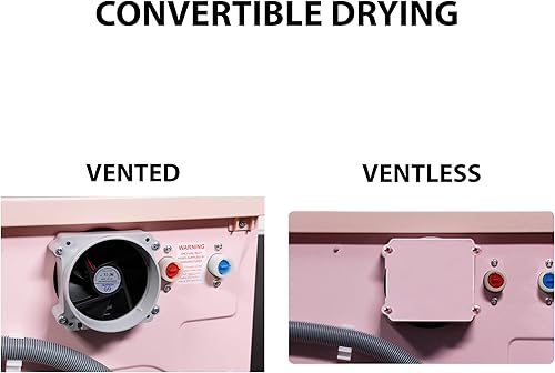 Miniatura 9 de Equator - Lavadora secadora todo en uno sin ventilaciónventilación PET ciclo 1.62cf15lbs 110V en rosa