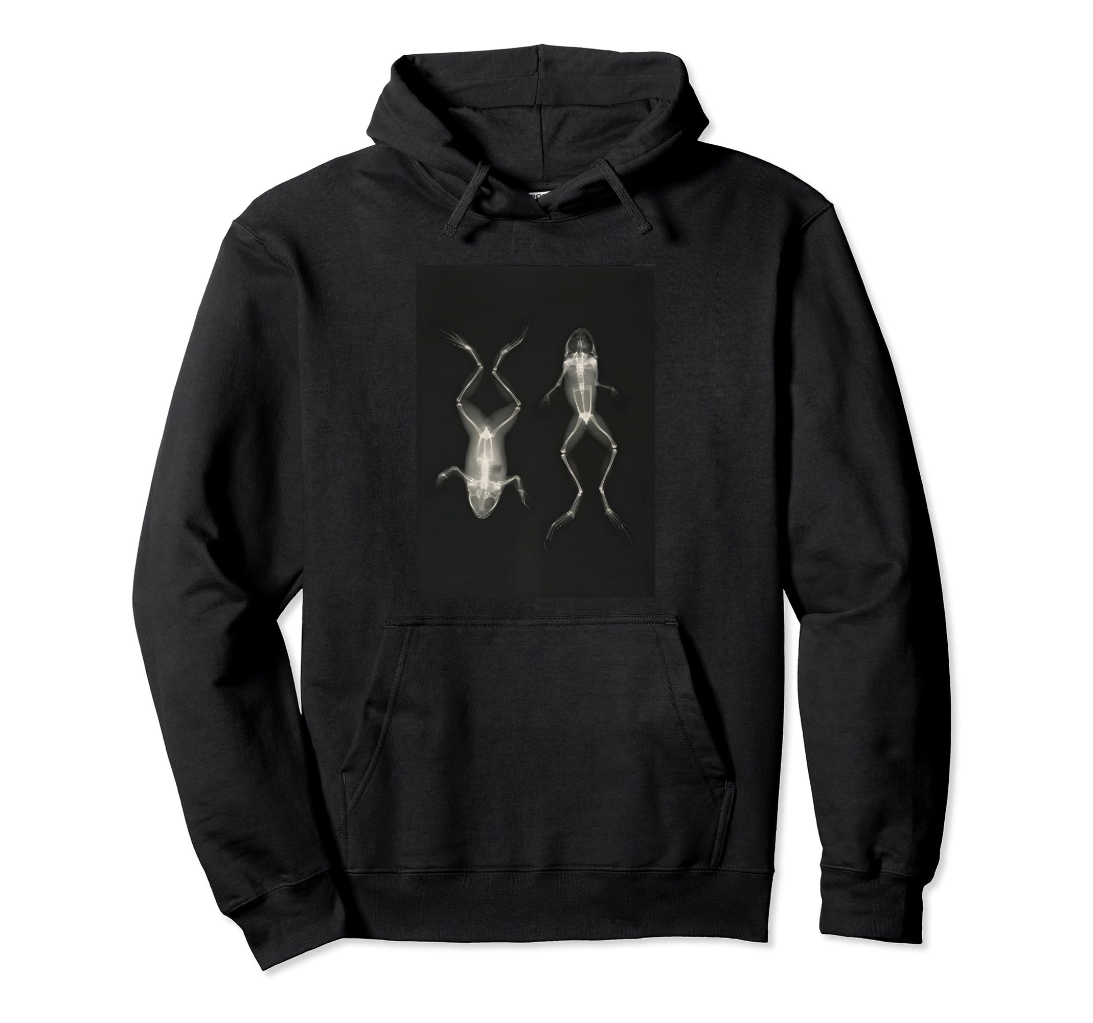 Frogs x-ray by Josef Maria Eder and Eduard Valenta Pullover Hoodie