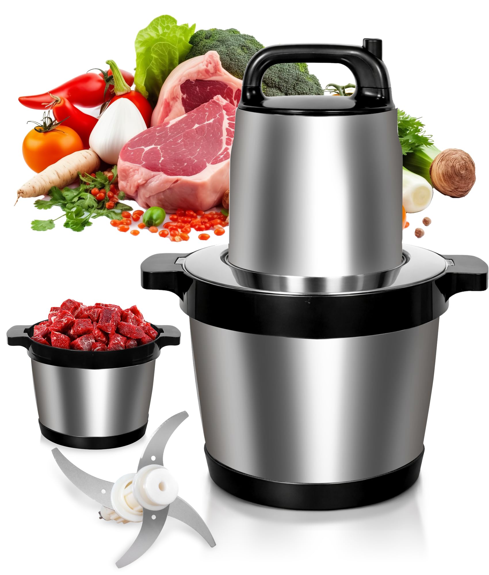 Amazon.com: 8L Meat Grinder for Home use, 1200W Large Food