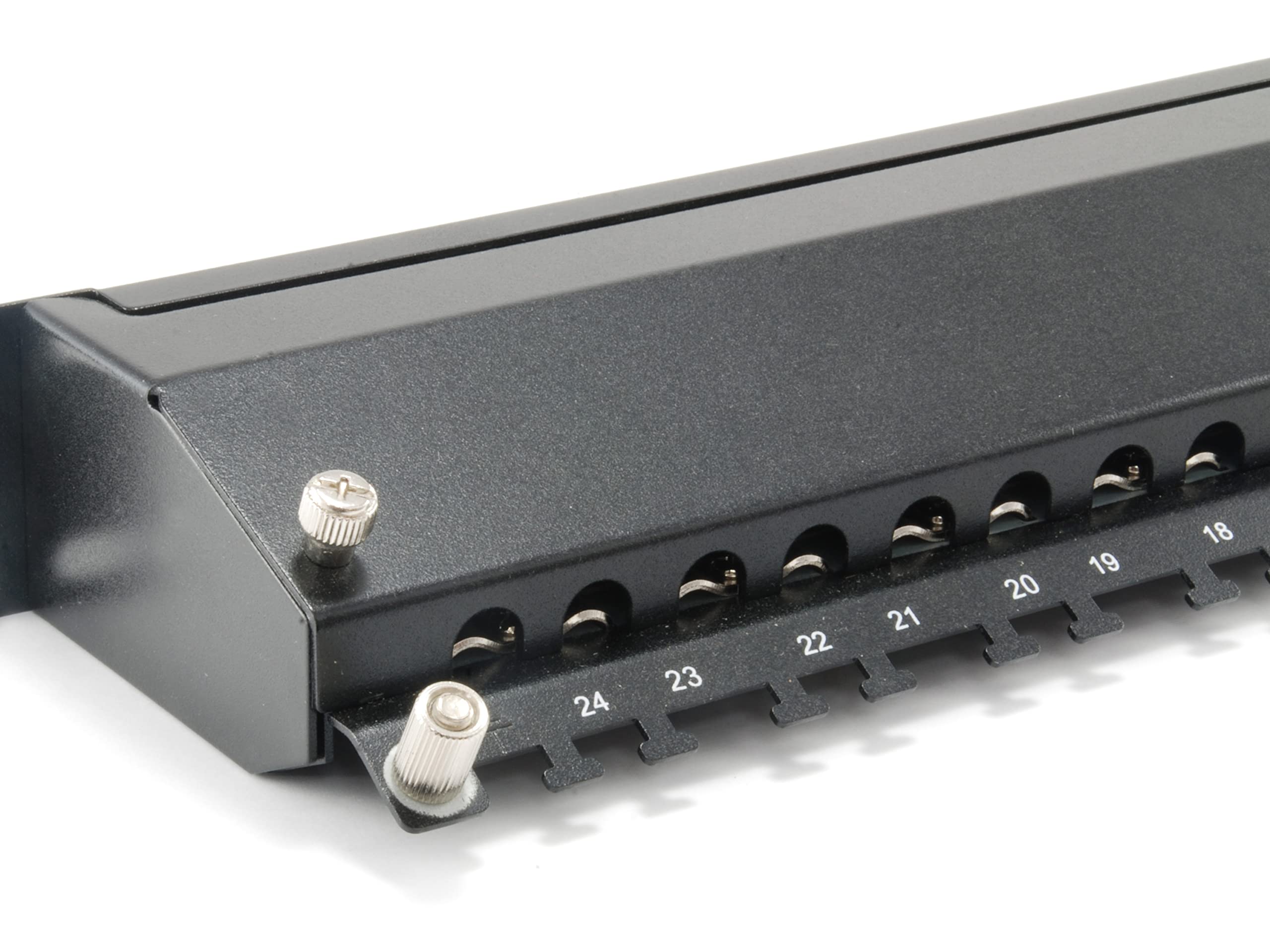 Equip Professional - Patch Panel - Schwarz - 1u - 24 Ports (0326624)