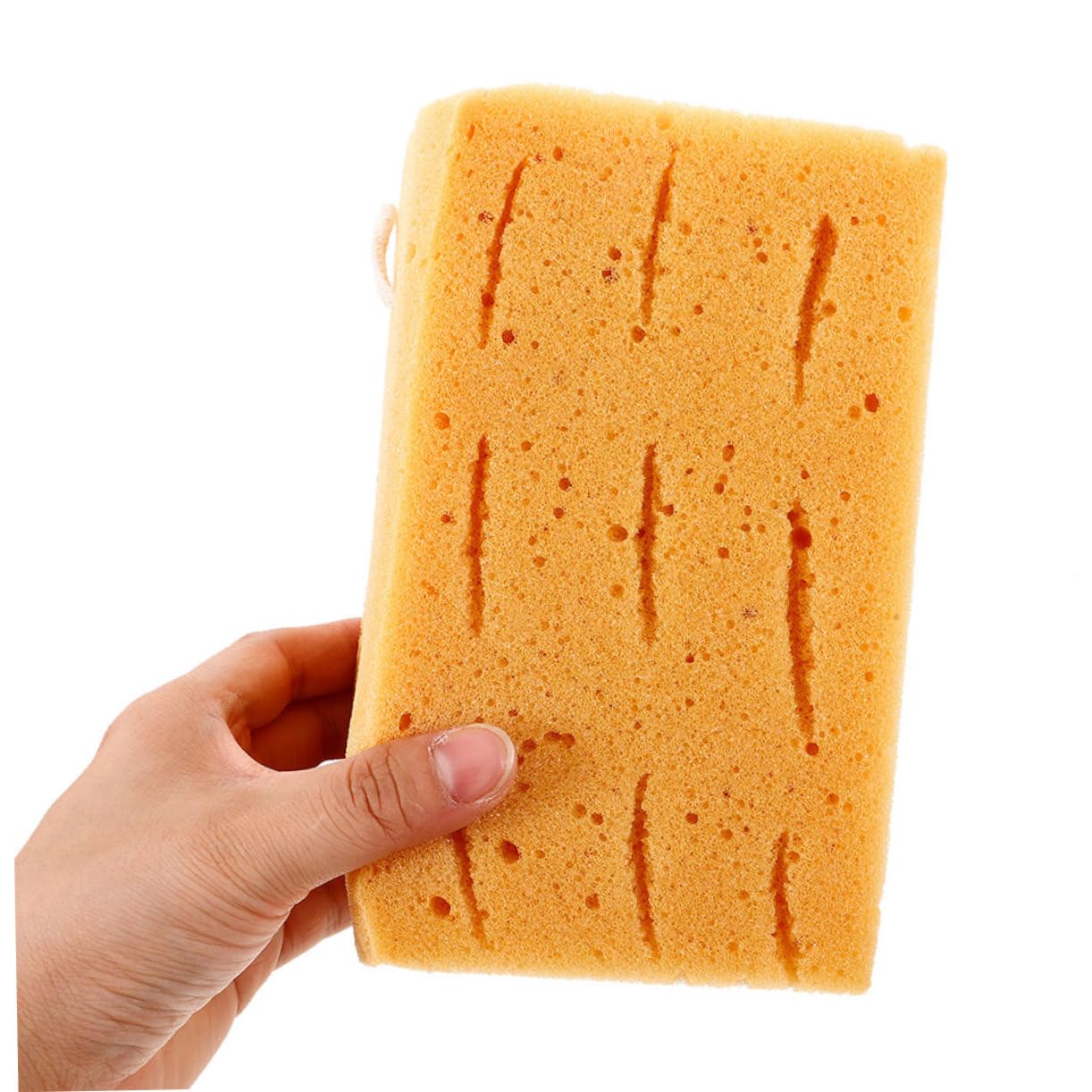 ULTECHNOVO Éponge Nettoyage Voiture Grande Absorbante Outil Lavage Auto Essuyer Voiture Bloc Éponge Lavable