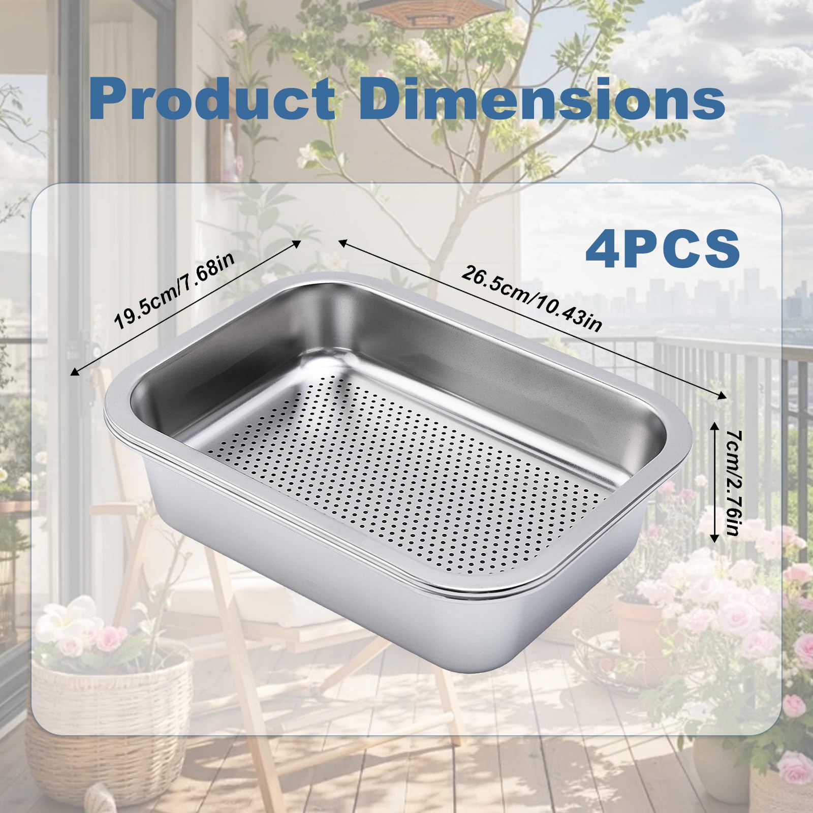 iFCOW Kit de germinación, 2 unidades de rejilla de acero inoxidable para cultivadores de plantas de microgreens para el cultivo de frijoles Mung, alfalfa, hierba de trigo, plantas de interior