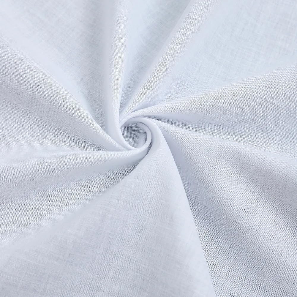 12 Stück reine weiße Taschentücher, Unisex-Taschentücher, Hochzeit Bräutigam und Braut Für Herren