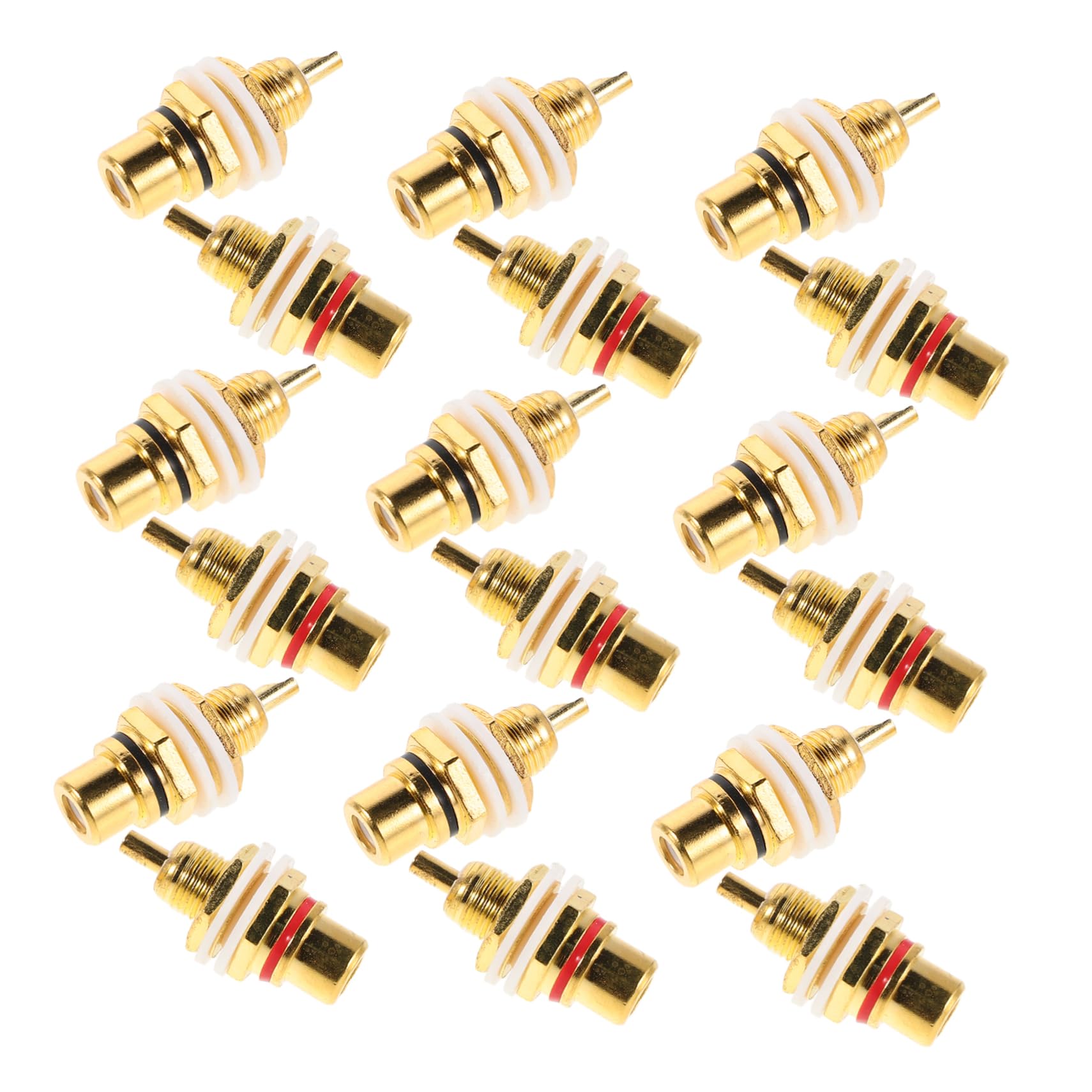 Conectores de audio para panel hembra que reparan tu equipo de música 8