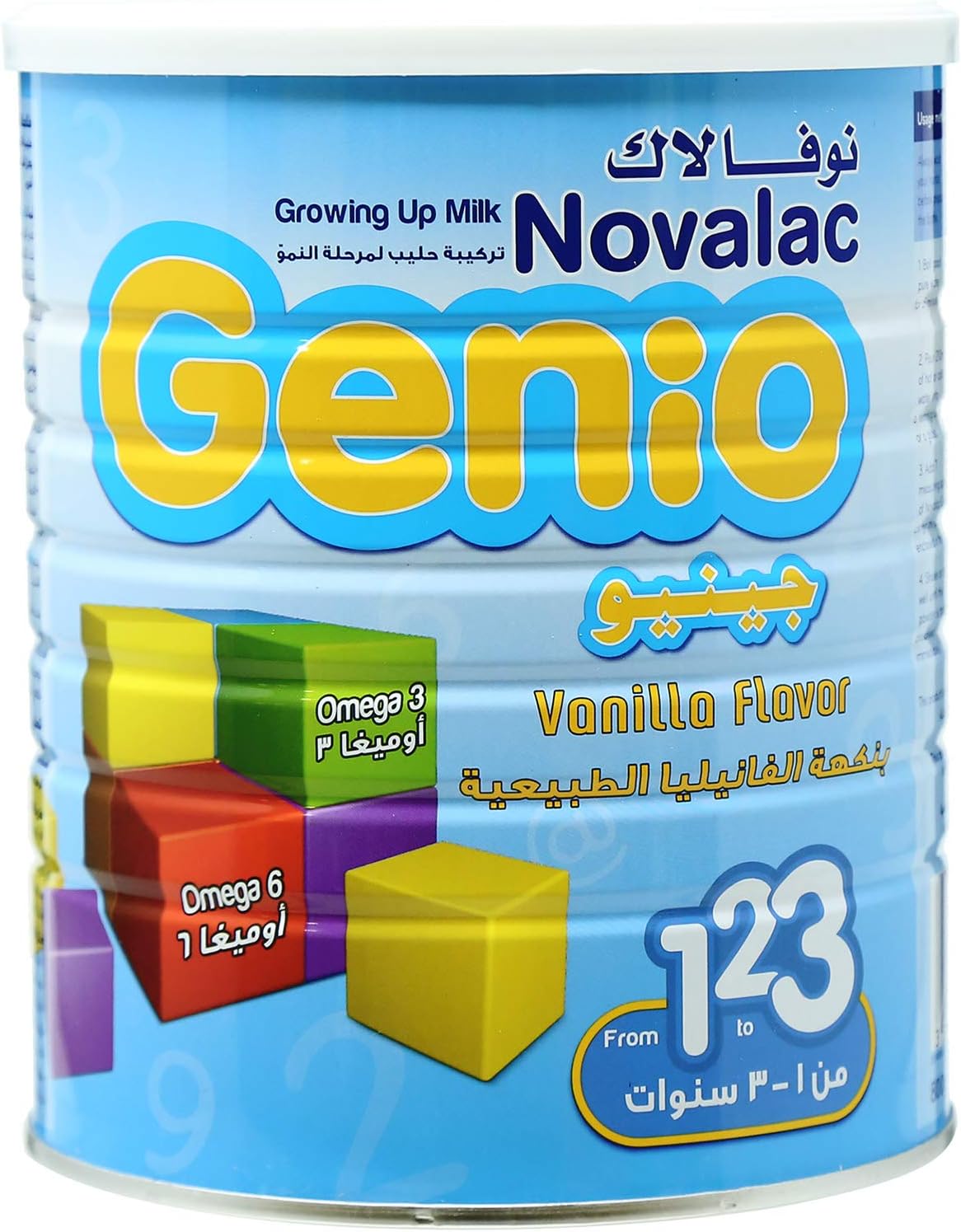 Genio Baby Food Formula,Vanilla Flavor For 1, 3 Years, 800G